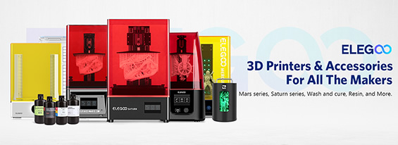 Elegoo 3D Printers and accessories